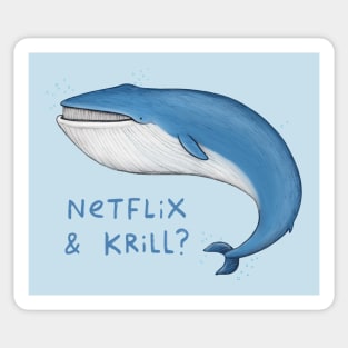 Netflix & Krill Sticker